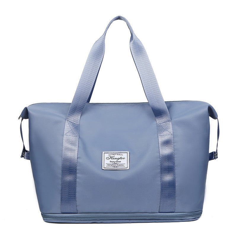 💕Schnäppchen zum Muttertag-50% Rabatt💕Doppellagige Reisetasche mit großer Kapazität zur Feuchtigkeitstrennung