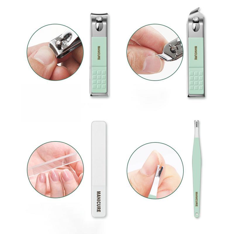 😍Nagelknipser tragbares Set (12/16 Stück)😍