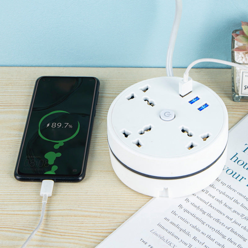 🔌Einziehbare Disc-Steckdosenleiste🔌