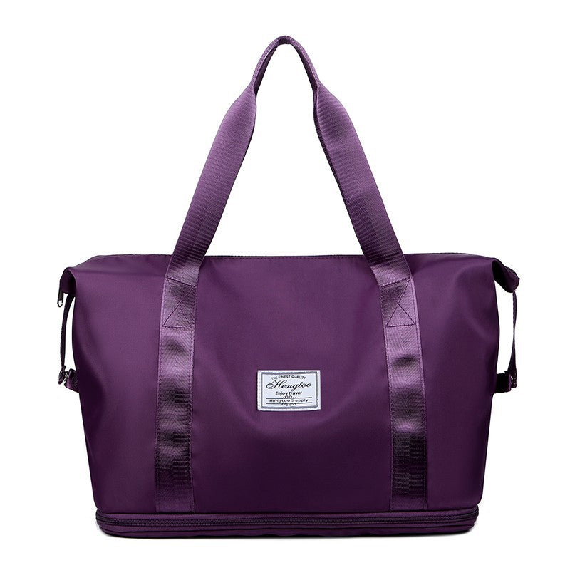 💕Schnäppchen zum Muttertag-50% Rabatt💕Doppellagige Reisetasche mit großer Kapazität zur Feuchtigkeitstrennung