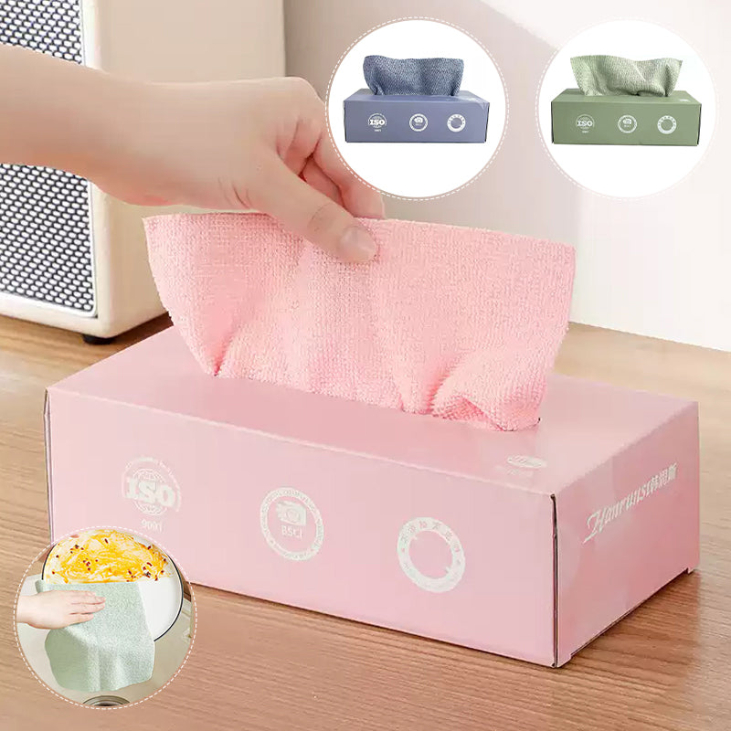 Abnehmbares Mikrofaser-Reinigungstuch (20 Stück)