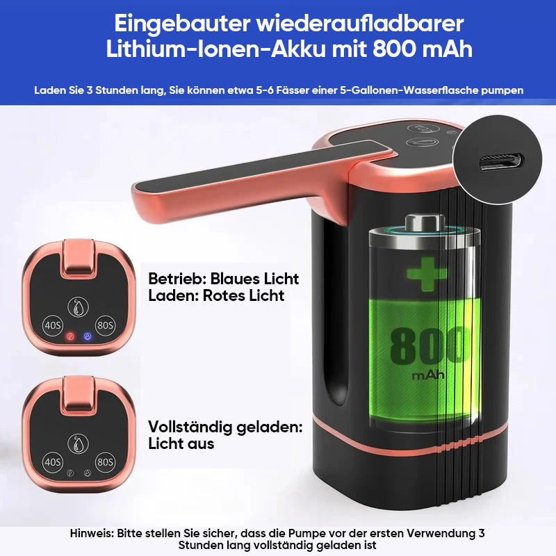 Pumpe zur automatischen Wasserabgabe
