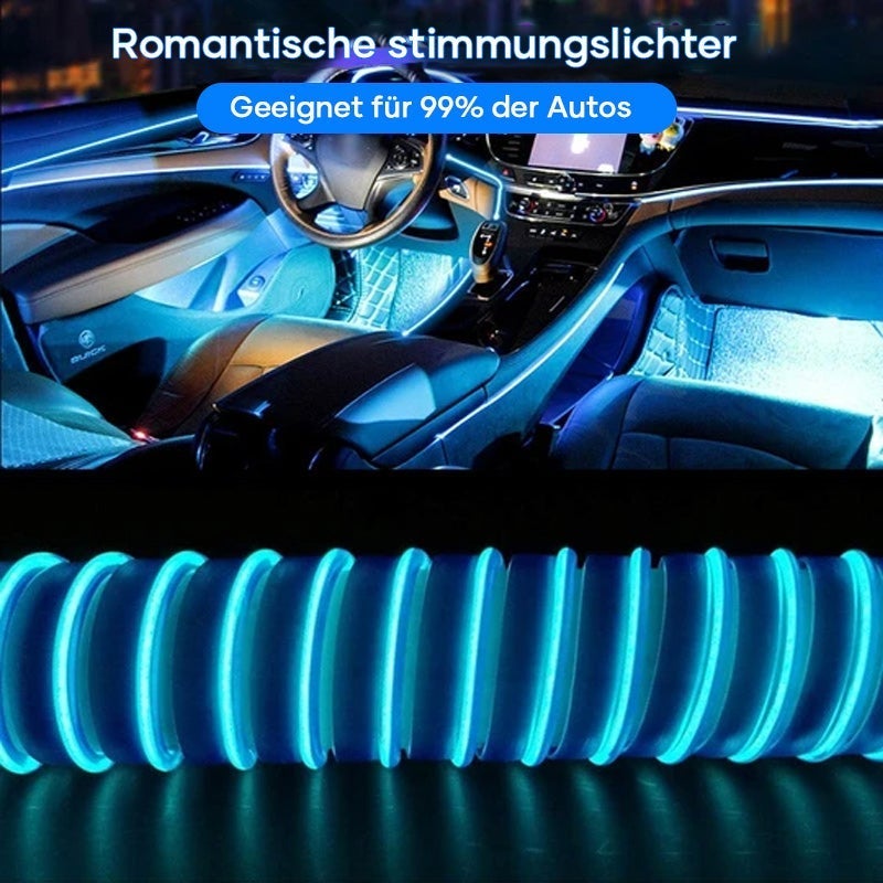😍4-in-1 LED Atmosphärenlicht für Autos👍