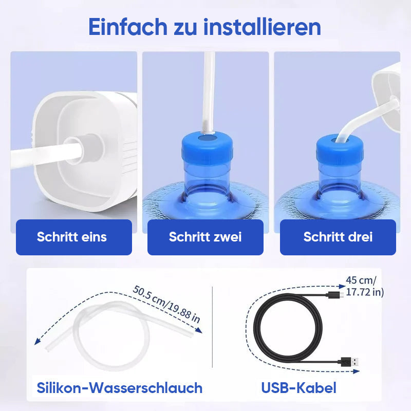 Pumpe zur automatischen Wasserabgabe