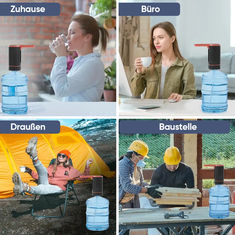 Pumpe zur automatischen Wasserabgabe
