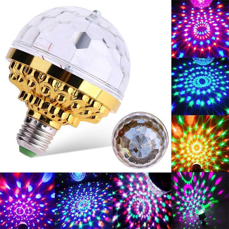 💡LED Disco Bunte rotierende Glühlampen💡