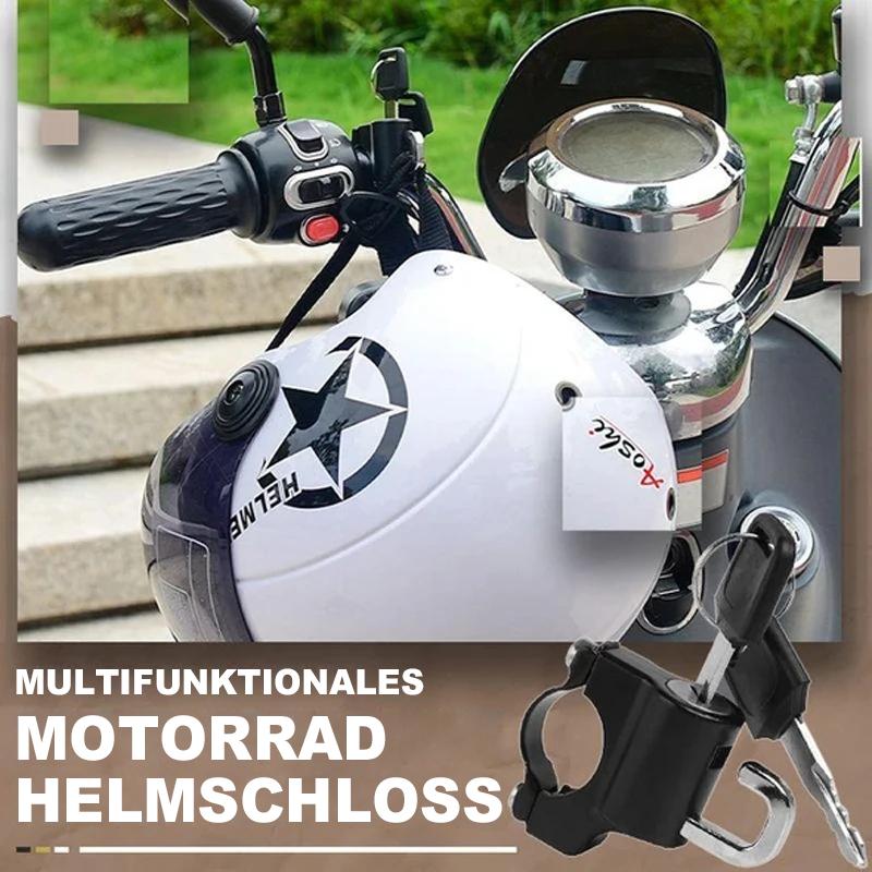 😮Multifunktionales Motorradhelmschloss👍