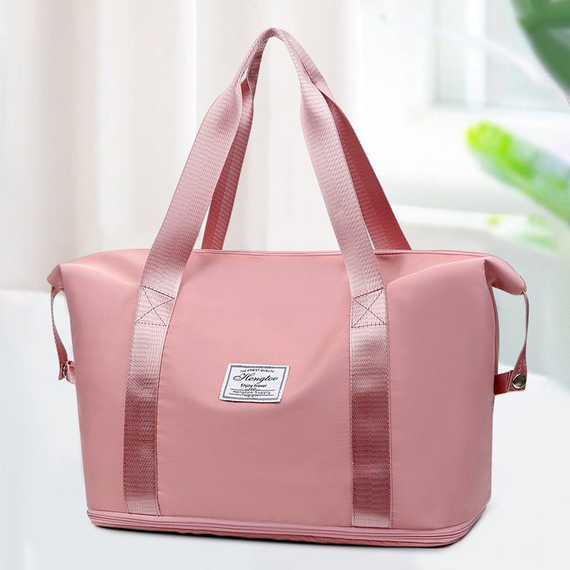 💕Schnäppchen zum Muttertag-50% Rabatt💕Doppellagige Reisetasche mit großer Kapazität zur Feuchtigkeitstrennung