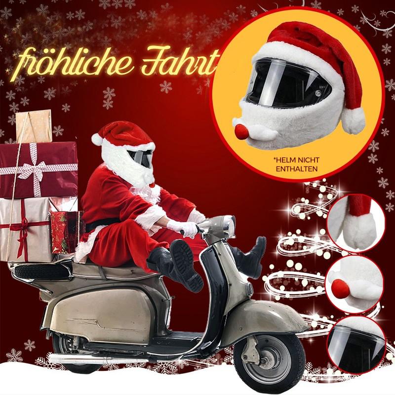 Weihnachtsmann Motorradhelm Protektor