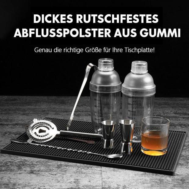 Dickes rutschfestes Abflusspolster aus Gummi