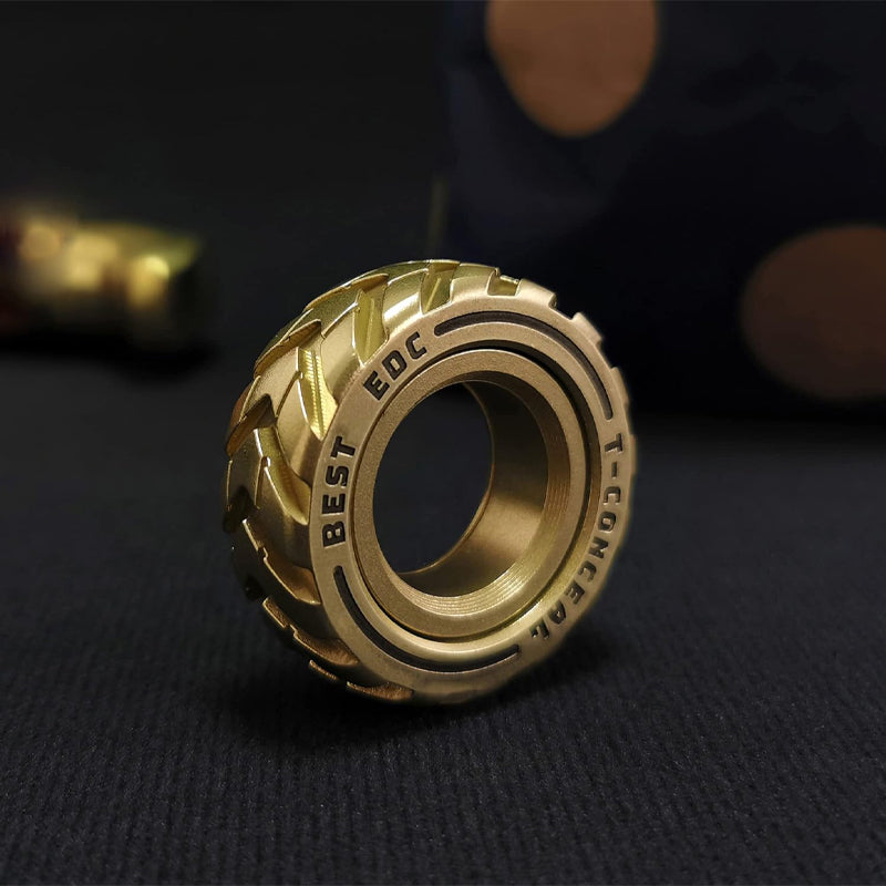 Doppelfunktions-Fingerspitzenring aus Edelstahl