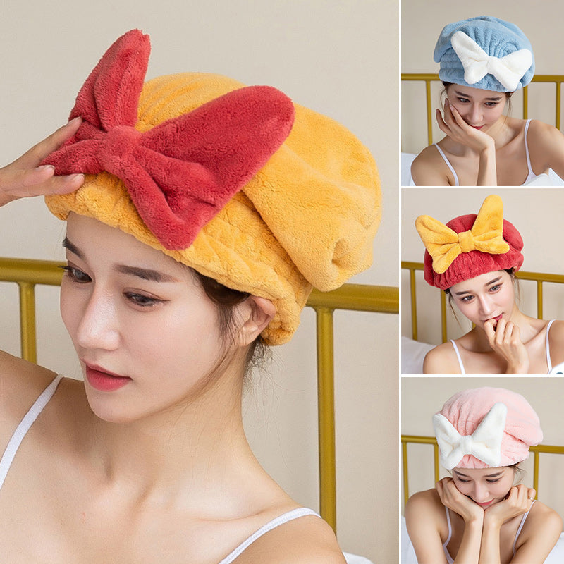 💥Super saugfähiges Haarhandtuch für nasses Haar💫