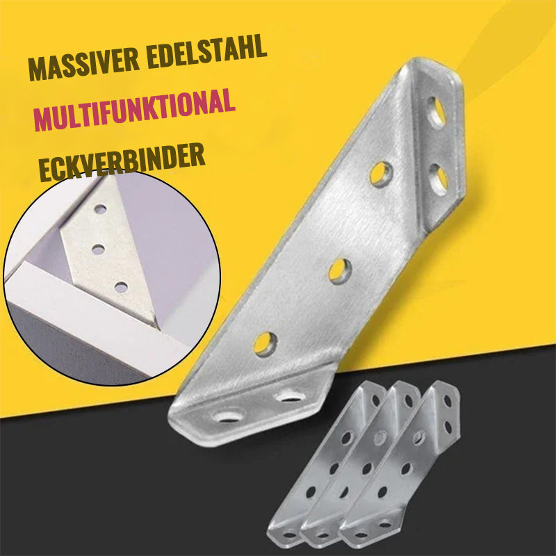 🔥Universeller Eckverbinder für Möbel aus Edelstahl(10stk.)🔥
