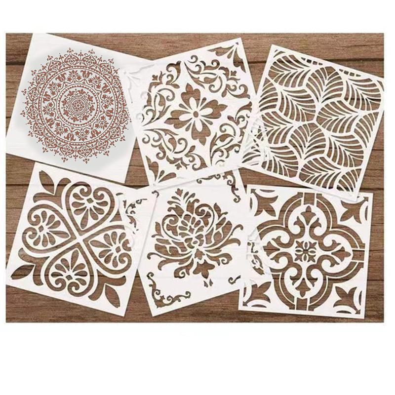 Erstklassige Qualität Wandvorlage,6 Stücke