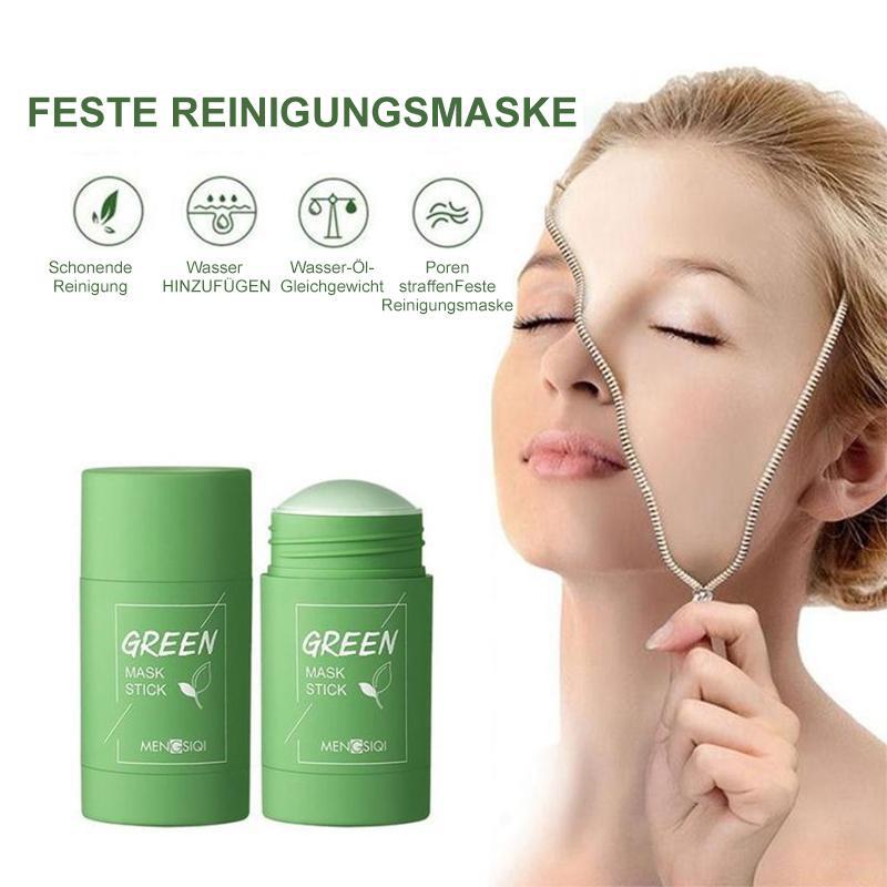 ✨2023 Heißer Verkauf - Porenlose Tiefenreinigungs-Grüntee-Maske