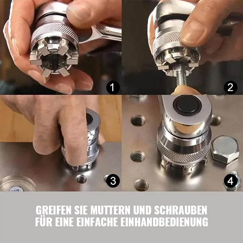 🔥BIS ZU 50 % RABATT🔥Elektrische Bohrmaschine magische Universalsteckdose👍
