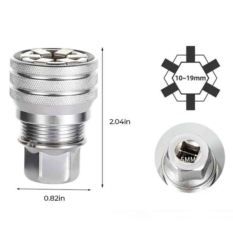 🔥BIS ZU 50 % RABATT🔥Elektrische Bohrmaschine magische Universalsteckdose👍