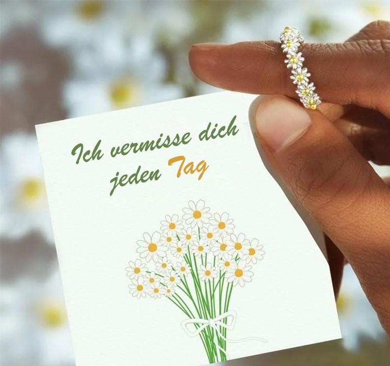Ich vermisse dich jeden Tag Ring