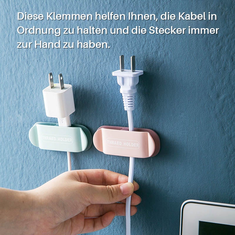 Lochfreier multifunktionaler Steckhakenhalter