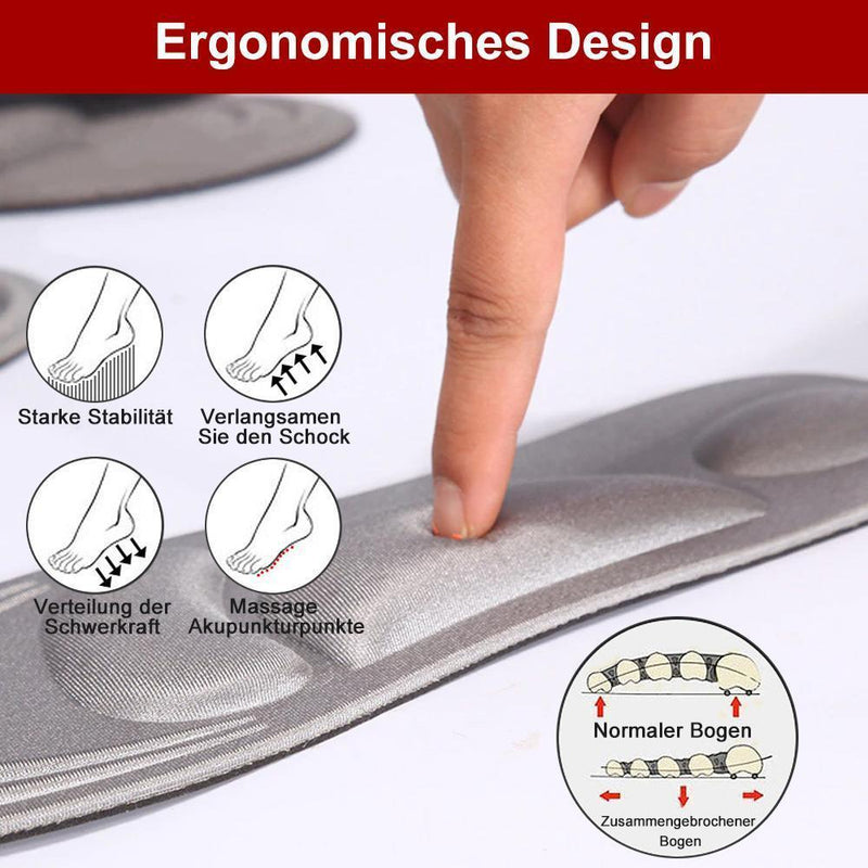 4D Schmerzen Beseitigung Schuhesohle, Verdickte Version
