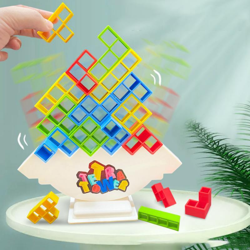 🔥👨👩👧👦Schaukelstapel hoch Kinder-Balance-Spielzeug