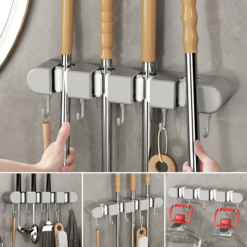 😮Multifunktionaler Mopphalter mit Haken👍