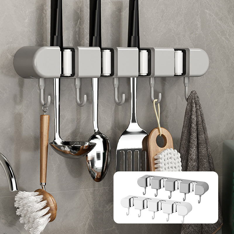 😮Multifunktionaler Mopphalter mit Haken👍