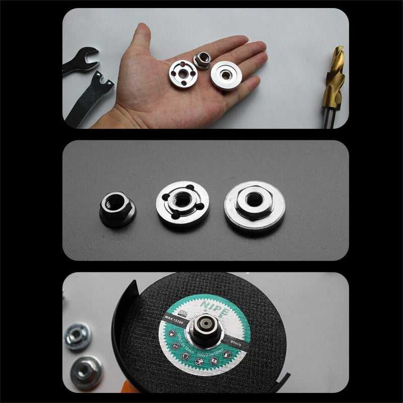 Einfache Sicherungsmutter für Winkelschleifer