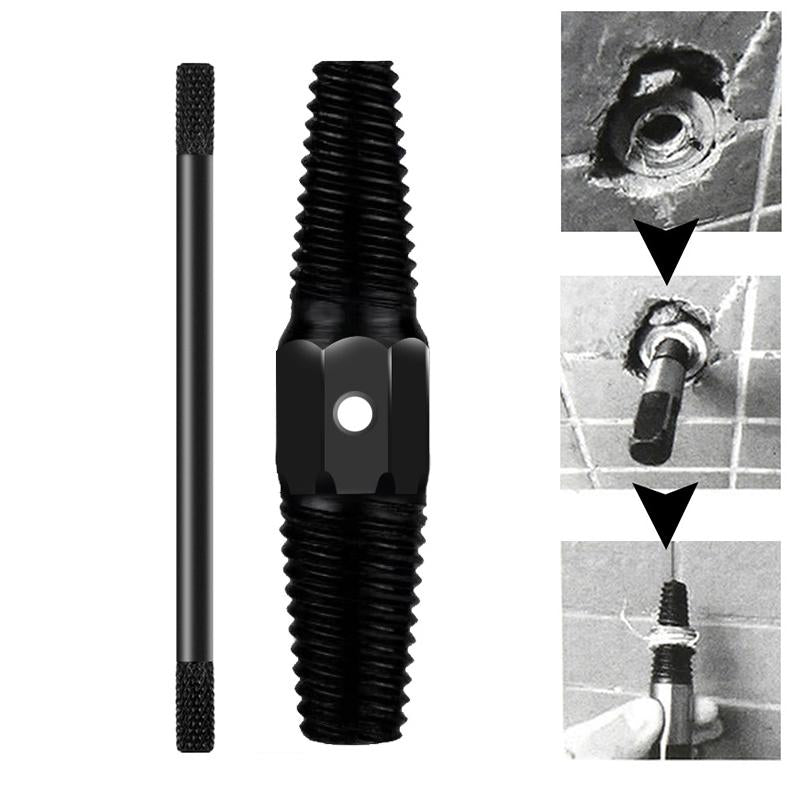 Beschädigte Bolzen defekte Schraubenauszieher Bohrerentferner Extractor mit Doppelkopf