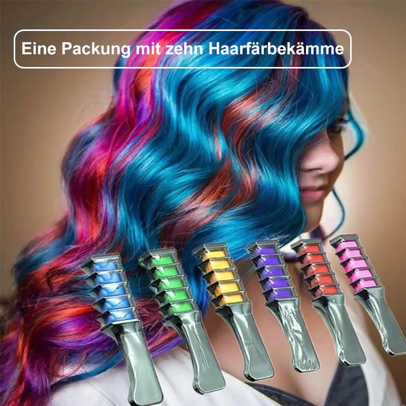 Verschönernder temporärer Haarfärbekämme