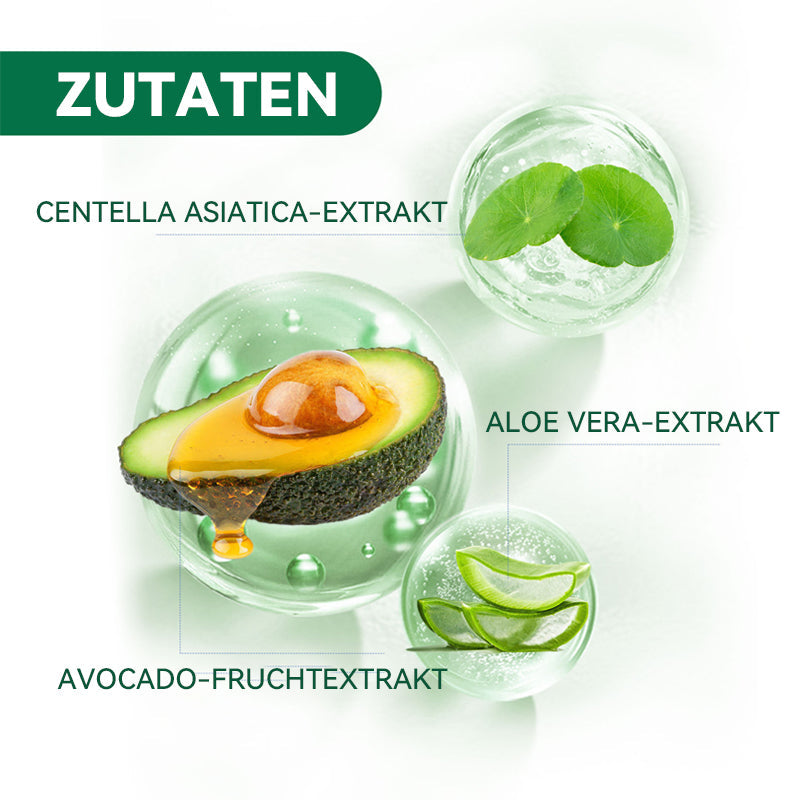 Avocado-Schaum-Gesichtsmaske (12 Stück)