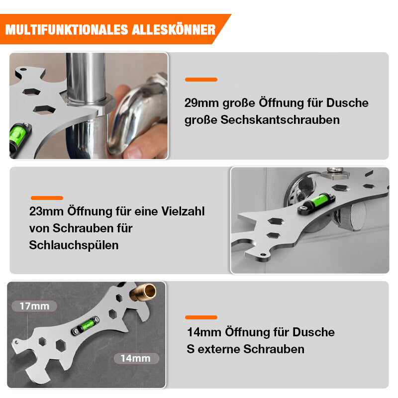 🔧🔧Multifunktionale Winkelschlüssel