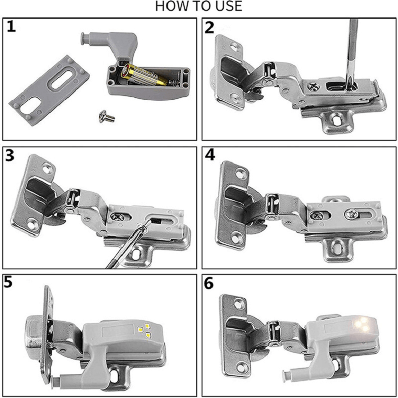 🔥LED-Sensorlicht für Innenscharniere🔥