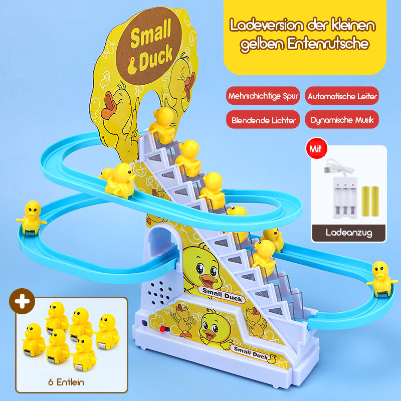 🌞Elektrische Enten Slide Track mit Licht und Musik🌞