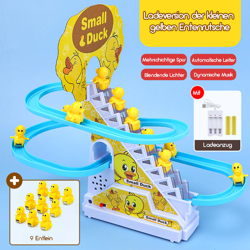 🌞Elektrische Enten Slide Track mit Licht und Musik🌞