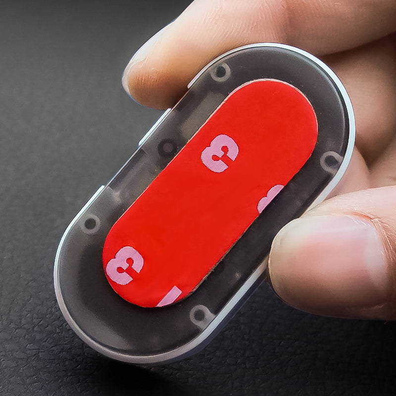 Solarbetriebene Autoalarm-Warnleuchte