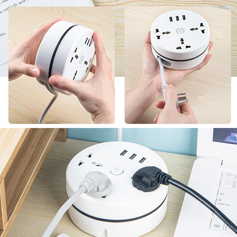 🔌Einziehbare Disc-Steckdosenleiste🔌