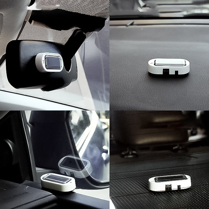 Solarbetriebene Autoalarm-Warnleuchte