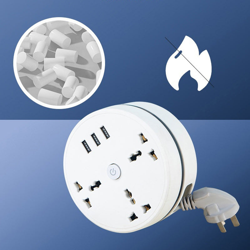 🔌Einziehbare Disc-Steckdosenleiste🔌