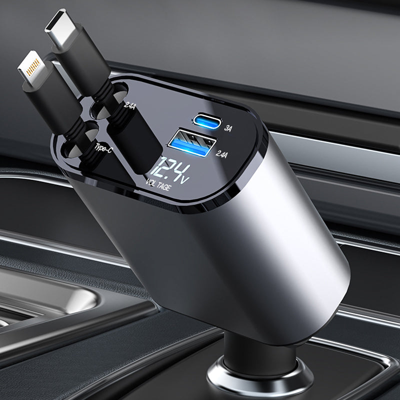 Einziehbares Autoladegerät