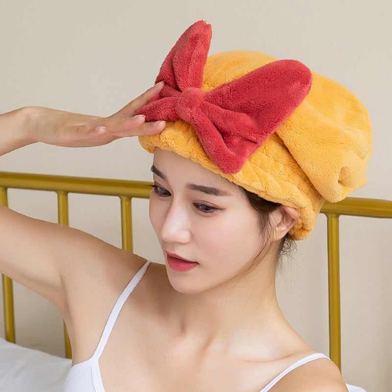 💥Super saugfähiges Haarhandtuch für nasses Haar💫
