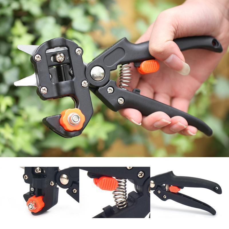 😮Gartenschere Veredelungsschere Set mit 2 Ersatzmesser👍