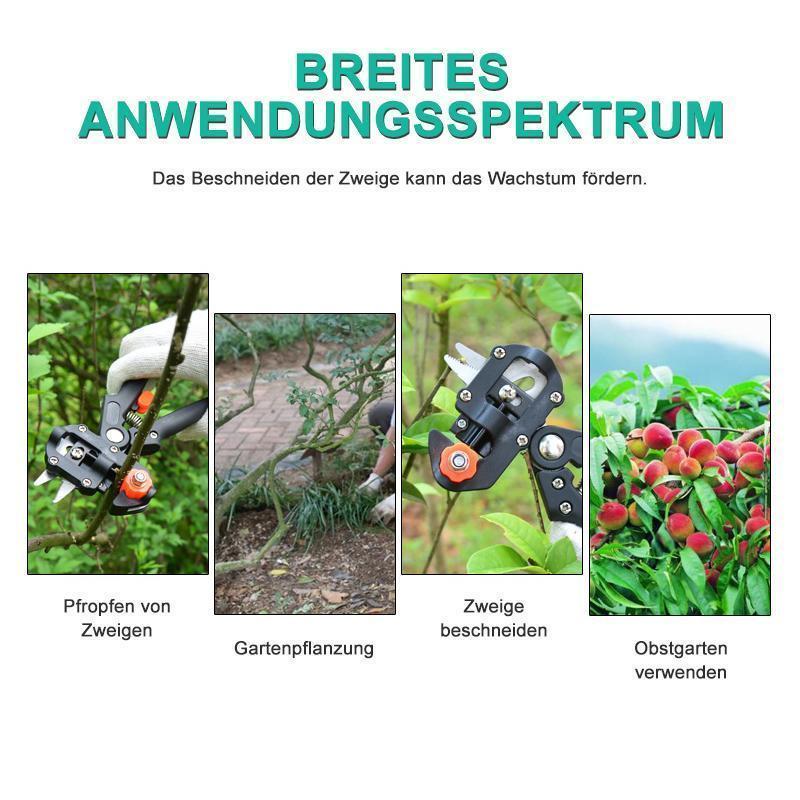 😮Gartenschere Veredelungsschere Set mit 2 Ersatzmesser👍