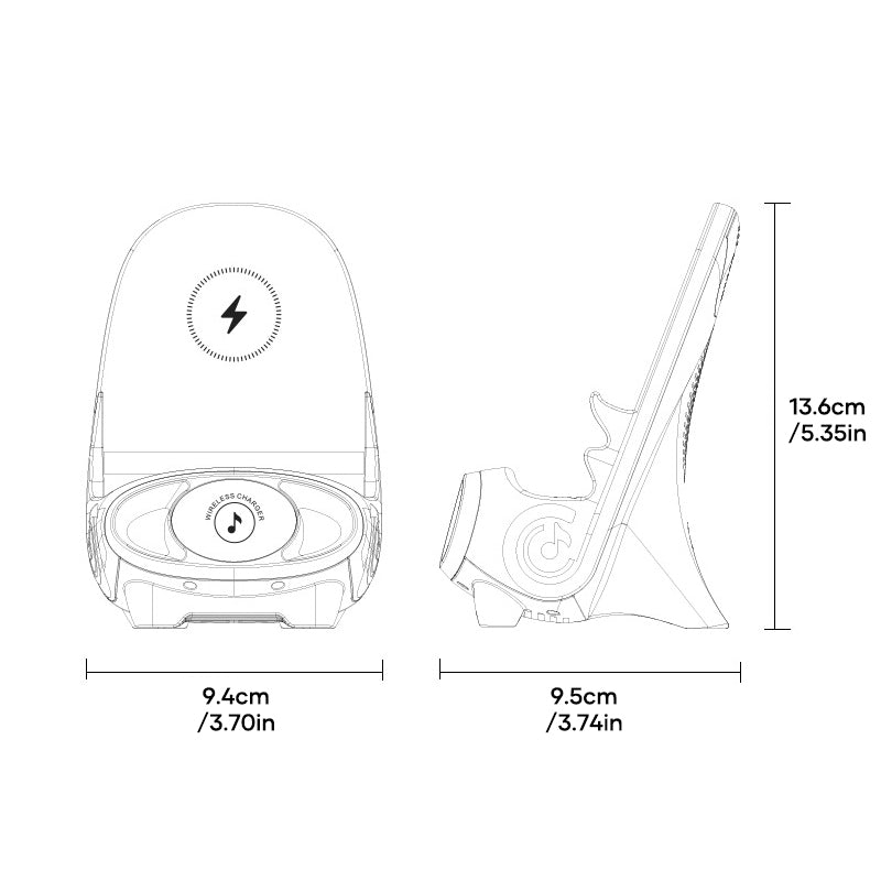 📱50% Rabatt📱Handyhalter für kabelloses Laden