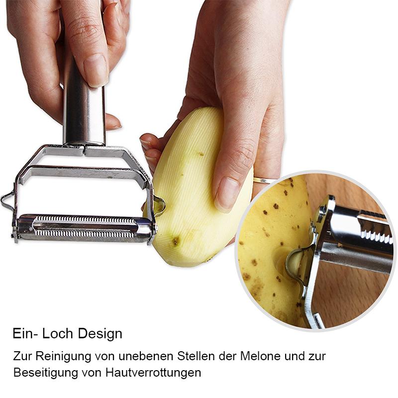 ✨Multifunktions-Gemüseschäler aus Edelstahl😘