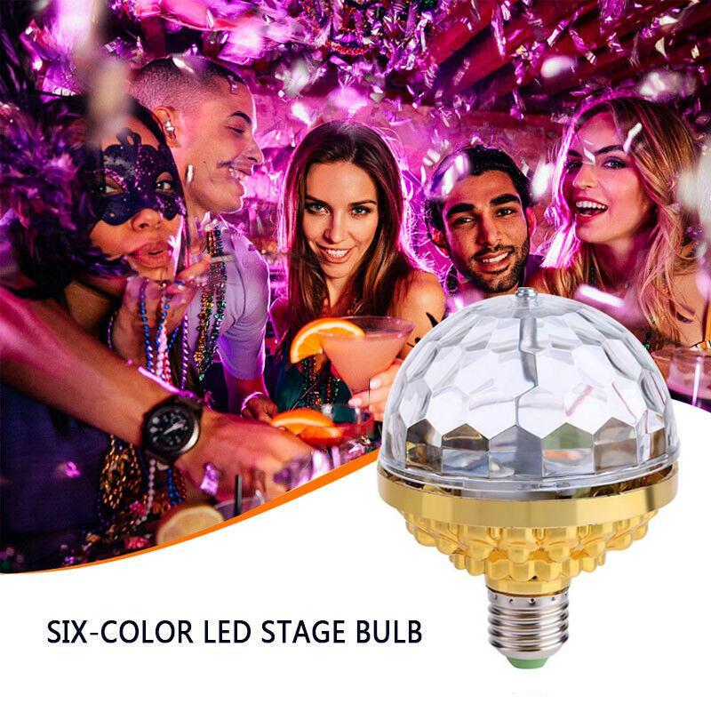 💡LED Disco Bunte rotierende Glühlampen💡