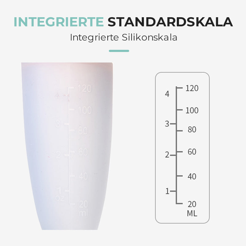 Weicher Löffel für Babynahrungsergänzungsmittel aus Silikon