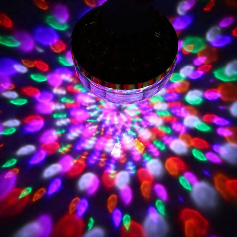 💡LED Disco Bunte rotierende Glühlampen💡