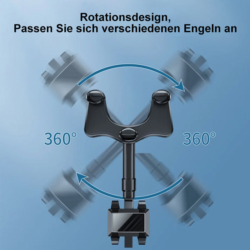 🔥Multifunktionale drehbare Auto-Rückspiegel-Handyhalterung🔥