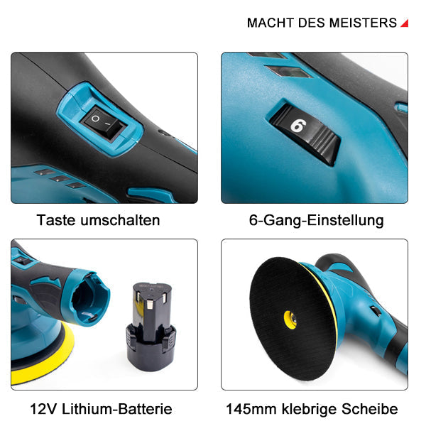 Saker Kabellose Auto Poliermaschine